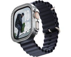 SAFE by PanzerGlass Bling Bumper voor de Apple Watch Ultra (2) - 49 mm - Silver