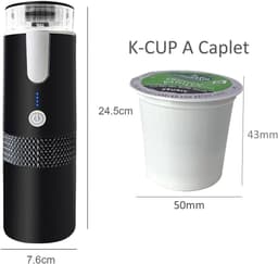 Draagbare Koffiemachine - Koffiezetapparaat Auto - Compact - — thumbnail 5