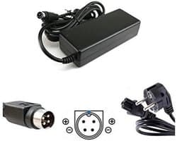 Voedingsadapter 12V 4Pin - Netadapter Voor Sanyo En Waltham Tv's - Vervangende Ac-Adapter Voor Lcd-Televisie - Oplader Zonder Ruis - Stabiele Stroomvoorziening