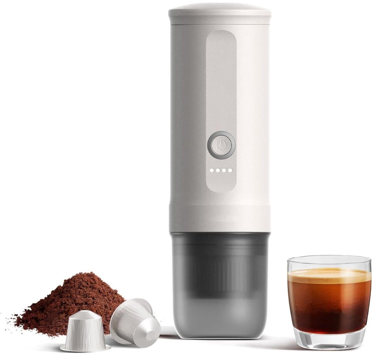 Espressomachine - Koffiezetapparaat - Koffiemachines - Wit — afbeelding 1