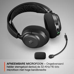 SteelSeries - Arctis Nova 3P Wireless - Playstation - Black — thumbnail 10