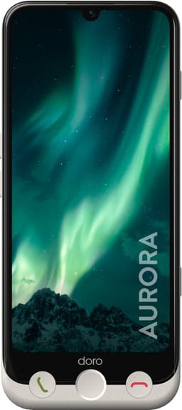 Doro Aurora 31 15,5 cm (6.1") Dual SIM Android 14 4G USB Type-C 6 GB 28 GB 5000 mAh Wit — thumbnail 3