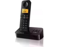 Philips draadloze telefoon D2651B - zwart — afbeelding 1