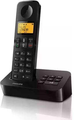 Philips draadloze telefoon D2651B - zwart — thumbnail 2