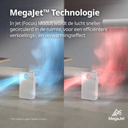 Coway Airmega Jet Luchtreiniger - Air Purifier - 402 m³/u - Wasbaar pre-filter + HEPA filter + koolstoffilter - Verwijdert tot 99,97% van ultrafijne deeltjes - Tegen stof, pollen en allergenen - Fluisterstil (20 dB) — thumbnail 4