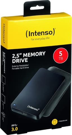 Harde Schijf Extern - Externe Harde Schijf 5 TB Multifunctioneel - Harde Schijf Extern Western Digital Met 8 MB Cache - 100% Tevredenheidsgarantie - 5400 RPM - Incl. Opberg Case — thumbnail 5