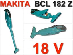 Makita BCL182Z handstofzuiger Blauw — thumbnail 1