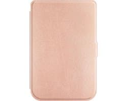 Shop4 - PocketBook Touch HD 3 Hoes - Book Cover RosÃ©goud