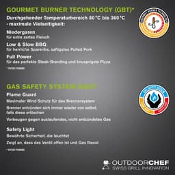 Outdoorchef Arosa 570 G Tex barbecue — thumbnail 2
