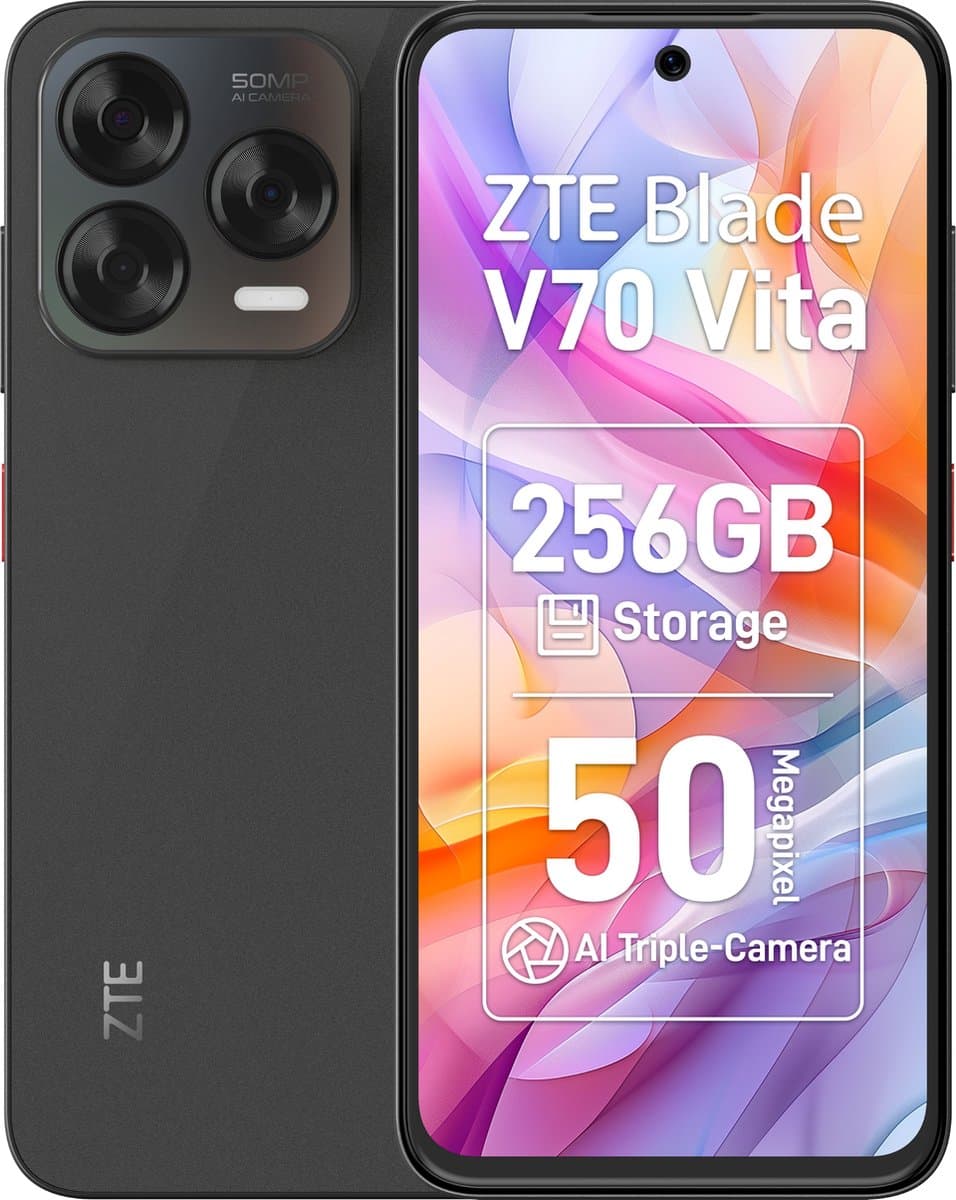 ZTE Blade V70 Vita - 4GB/256 GB - Storm Gray — afbeelding 1