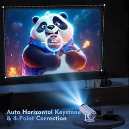 Magcubic Projector HY300 pro grijs - Projector - Beamer - Mini beamer - Projector 4k - grijs - Compact - Thuisbioscoop - HDMI - BT 5.0 - Apple - Android — thumbnail 5