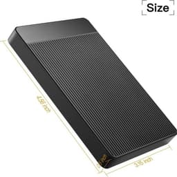 Harde schijf extern - Harde schijf - 500GB - Draagbaar - Externe harde schijf - Must have voor al uw extra foto's en bestanden! — thumbnail 2
