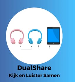 WiseQ HERO Koptelefoon Kinderen – Blauwe Draadloze Kinderkoptelefoon Bluetooth – 13dB Geluidsdempend – 38u Bluetooth & Microfoon – Blauw — thumbnail 4