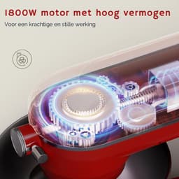 Mixer Met Mengkom - Keukenmachine - Keukenmixer - Deegmachine - Kneedmachine - Deegmixer - Mixer - Mixer Met Mengkom Keukenmachine - Mixer Met Kom - Mixer Keukenmachine - Keukenmixer Met Mengkom - Keukenmixers - Keukenmachines - Keukenrobot - App — thumbnail 2