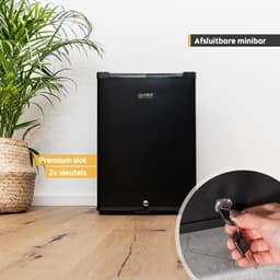 TZS First Austria Mini koelkast - Minibar - 40 liter - Vrijstaand - Volledig stil 22dB - Zwart — thumbnail 4