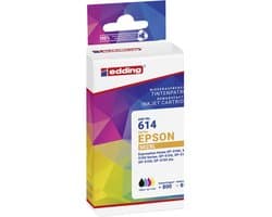 Edding Inktcartridge vervangt Epson 502XL Multipack 4 Compatibel Zwart, Cyaan, Magenta, Geel EDD-614 18-614-01