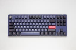 Ducky One 3 TKL, RGB, clear keycaps, MX Speed, Qwerty US, Donkerblauw — thumbnail 1