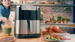 Moulinex Easy Fry & Grill XXL Enkel Vrijstaand Heteluchtfriteuse Zwart, Roestvrijstaal — thumbnail 14