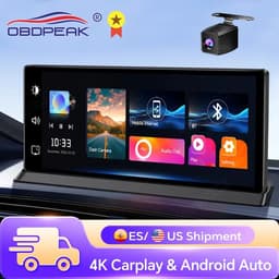 Vostara - Dashcam - Dashcam Voor Auto Voor En Achter - Dashcam Auto - Dashcam Voor Auto Full HD GPS - Carplay - Dashcam Full HD - Dashcam Voor Auto Voor - Android — thumbnail 1
