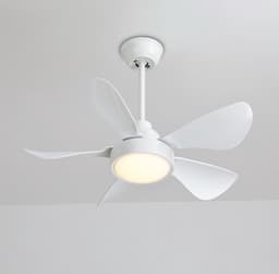 Plafondventilator Merel wit met afstandsbediening incl. LED — thumbnail 1
