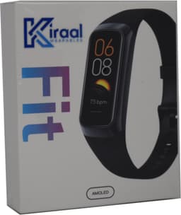 Kiraal Charge Fit - Stappenteller - Activity Tracker - Temperatuurmeter - Bloeddrukmeter - Hartslagmeter - Smartwatch - Horloge - Heren - Dames - Nederlandse Handleiding - Grijs — thumbnail 5
