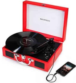 Ricatech RTT21 Advanced Turntable Red — thumbnail 2