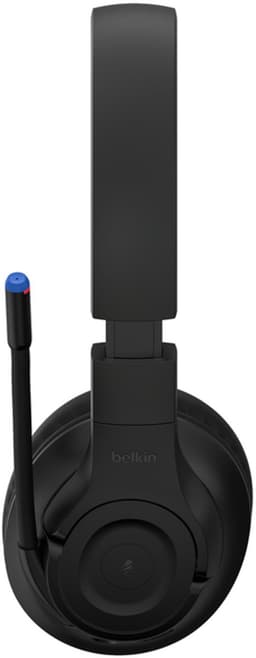 Belkin SOUNDFORM INSPIRE Headset Bedraad en draadloos Hoofdband Oproepen/muziek USB Type-C Bluetooth Zwart — thumbnail 7