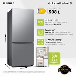 Samsung RB50DG602ES9 Vrijstaand 508 l Metallic, Roestvrijstaal — thumbnail 5
