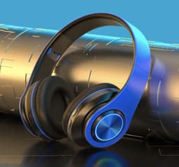 Stellar Geluidsdempende koptelefoon - Koptelefoon - Bluetooth 5.0 draadloze koptelefoon - Over-ear hoofdtelefoon - Koptelefoons - Koptelefoon bluetooth - Opvouwbare draadloze headset — thumbnail 5