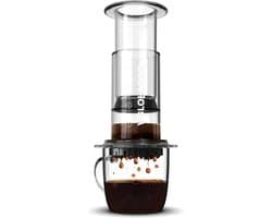 Clear Coffee Press - 3-in-1 brouwmethode combineert AeroPress Franse pers - Pourover Espresso - Volle koffie zonder gruis of bitterheid