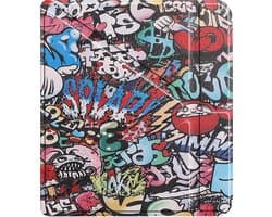 Hoesje Geschikt voor Kobo Libra Colour Hoes Book Case Trifold - Hoes Geschikt voor Kobo Libra Colour Hoesje Book Cover - Graffity