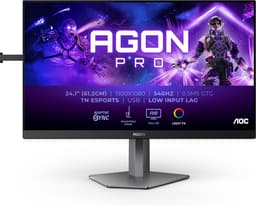 AOC AGON PRO AG246FK - Full HD E-Sports Gaming Monitor - 540hz - 24 inch — thumbnail 3