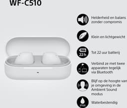 Sony WF-C510 Wit — thumbnail 3