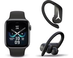 Headphones KSIX SportBuds2 + smartwatch Urban3
