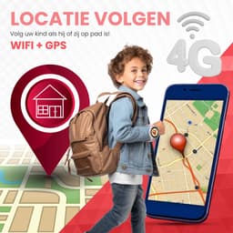 VUBIO 4G Kinder Smartwatch L1 - GPS - Incl. SIM - Videobellen - Roze — thumbnail 4