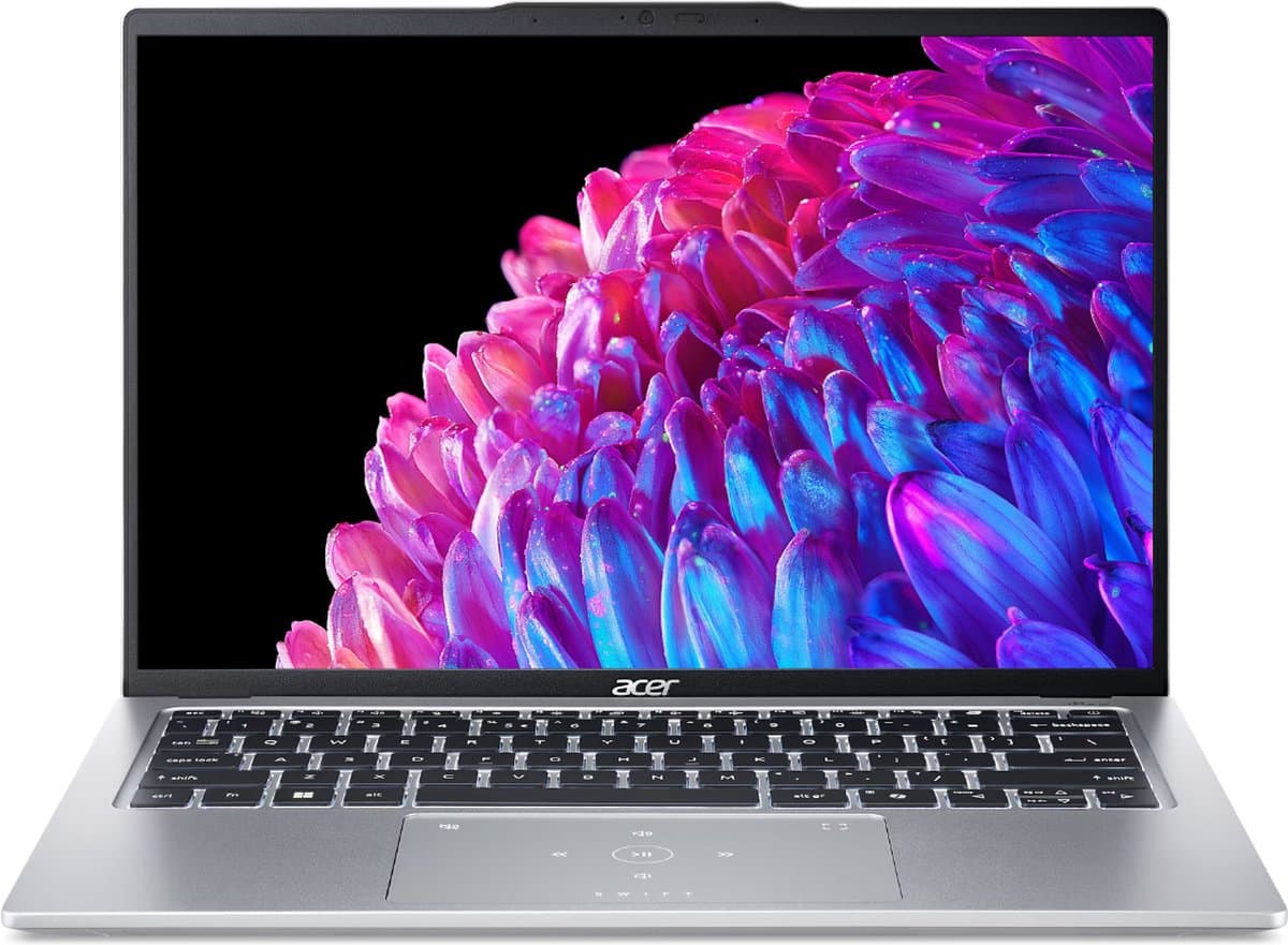 "Acer Swift Go 14 SFG14-73-58X3 Laptop, 14"" WQXGA+, Intel Core Ultra 5 125U, 16GB SDRAM, 512GB SSD, Windows 11" — afbeelding 1