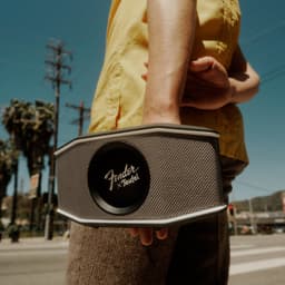Teufel Fender x ROCKSTER GO 2 - Portable bluetooth stereospeaker - Waterdicht IPX67 - staalzwart — thumbnail 5