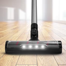 Zeegma Zonder Klaar Base Draadloze Stofzuiger met Smart Stofsensor – 23000 Pa – 250W – Nat & Droog – 3 Modi (ECO/AUTO/TURBO) – LED Borstel – HEPA Filter – Inclusief Accessoires & Wandhouder — thumbnail 3