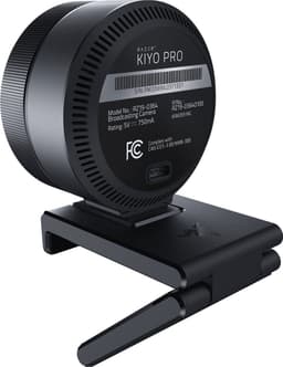 Razer Kiyo Pro USB - USB 3.0 Webcam - Full HD / 60 FPS - Groothoeklens - Zwart — thumbnail 2