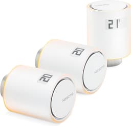 Netatmo Slimme Radiatorknop – Slimme Thermostaatknop – 3 Stuks Uitbreiding - geschikt voor Google Home, Alexa & Apple HomeKit — thumbnail 2