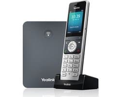 Yealink W76P - Vaste telefoon - IP + DECT telefoon - Grijs