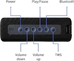 Xiaomi 16W Outdoor Bluetooth 5.0 Speaker - IPX7 waterdicht Ingebouwde microfoon Inclusief USB-C oplaadkabel — thumbnail 11