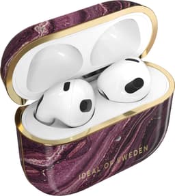 iDeal of Sweden AirPods Case Print Gen 3 Golden Plum — thumbnail 2