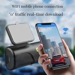 Dashcam - Auto Dashcam 2K - Met Wifi en Bluetooth - Motion Detection - Voice Assist - Nachtzicht - Crash Detection - Parkeerbewakingssensor — thumbnail 5