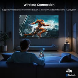TuTu Tizen by Samsung Smart TV - LED Full HD - 25 inch/64 cm - Streaming apps - AirPlay - Hotelmodus - HDMI x3, USB x2, CI+ - Tripple Tuner DVB-T/T2/S/S2/C - Frameless Design - TU25Q1FQ-T8 — thumbnail 4