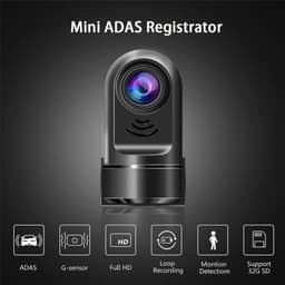 Mini Dashcam - Auto Camera - Veilig Rijden - 360 Graden Rotatie - 6.5 x 3.2 x 1 cm - Zwart — thumbnail 2