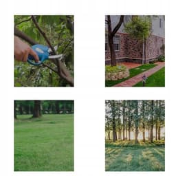 150W Grasmaaier - Accu Grasmaaier - Draadloze Trimmer - 90° Verstelbare Kop & 90-125cm Steel - 2x2600mAh Batterij & 3 Messen - Voor Tuin — thumbnail 3