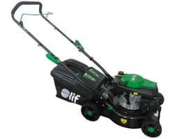 Benzine grasmaaier - Loopmaaier gazon - Gazon onderhouden - 3-in-1 maaisysteem - 42 cm maaibreedte - Zwart Groen