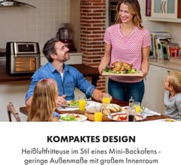 Heteluchtfriteuse XL met 10L Inhoud en 1500W Vermorgen Touchscreen Bediening — thumbnail 5