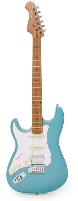Elektrische gitaar - Met gratis lessen - incl. gigbag - Blauw Fazley — thumbnail 1